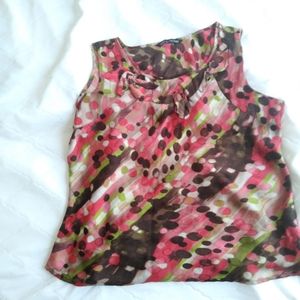 Multiple colored tank top